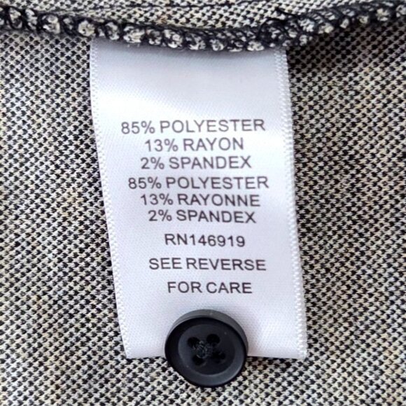 Casa Cabana XXL Black & White Plaid Flannel Button-Up Shirt - Picture 8 of 8